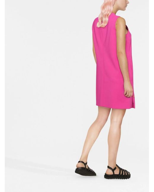 Versace Pink Cady Mini Dress