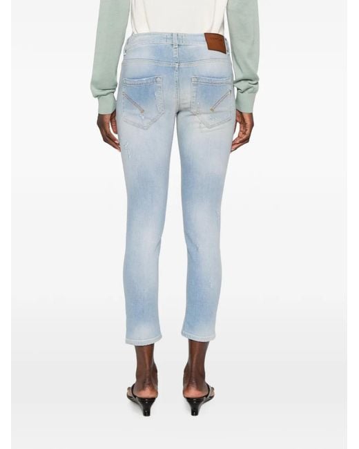 Dondup Blue Belt-Loops Jeans