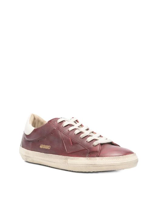 4b12 Pink Suprime Panelled Sneakers for men