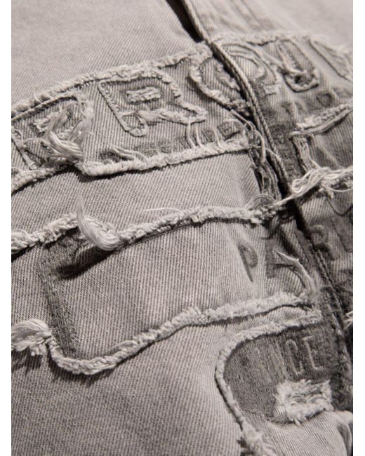 Y. Project Katoenen Jeans Met Logopatch in het Gray voor heren