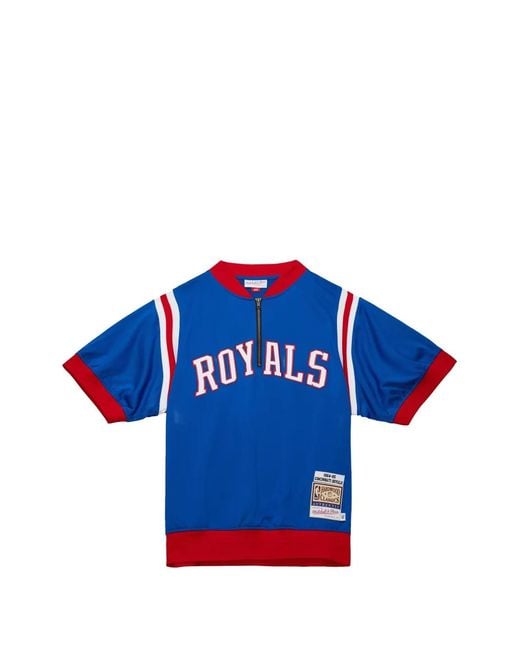 Mitchell & Ness メンズ ブルー X Nba 1964 Cincinnati Royals Hardwood Classics ジャージートップ