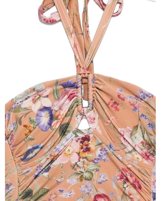 Zimmermann White Patience Swimsuit