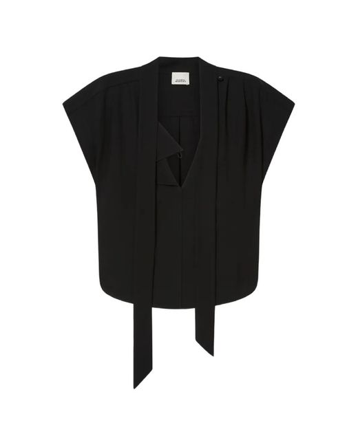 Isabel Marant Black Selene Top