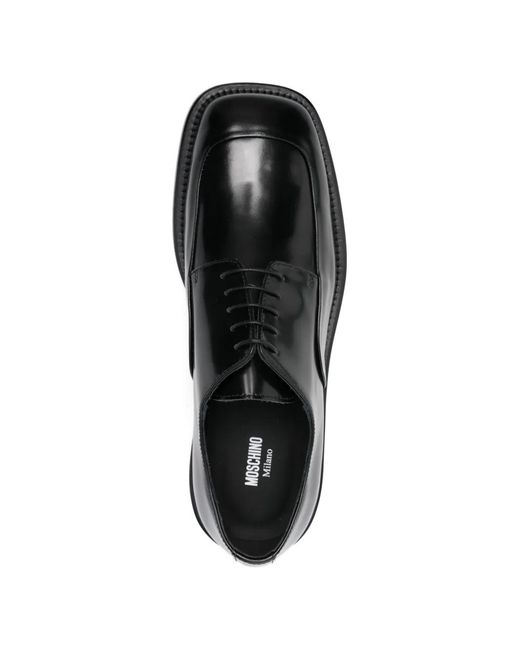 Business Shoes di Moschino in Black da Uomo