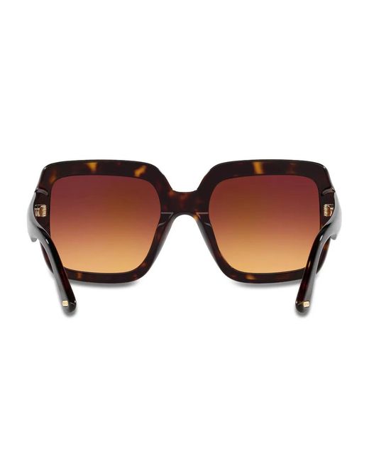 Tom Ford Brown Kaya Tortoiseshell Oversized Sunglasses