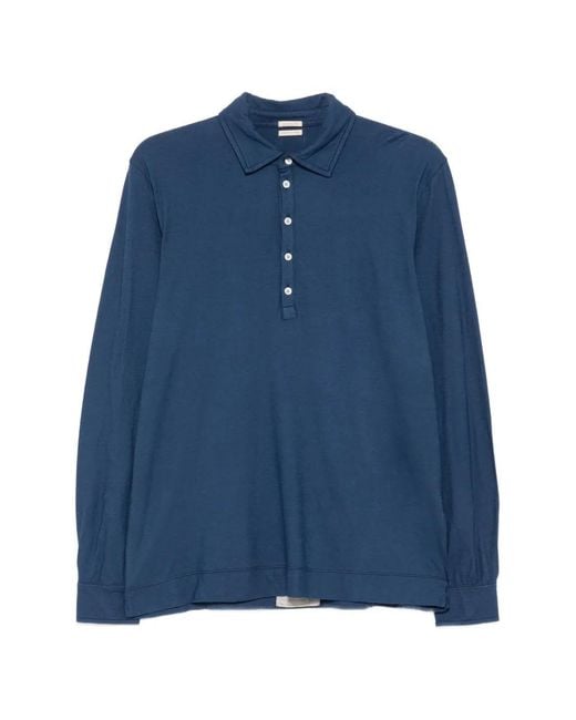 Massimo Alba Blue Raya Buttoned Shirt for men