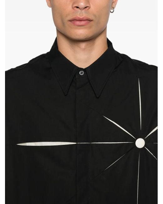Kusikohc コットン シャツ Black