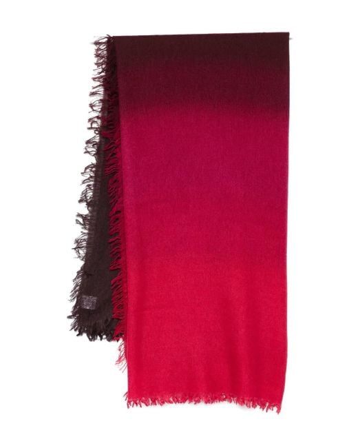 Faliero Sarti Red Cristina Scarf