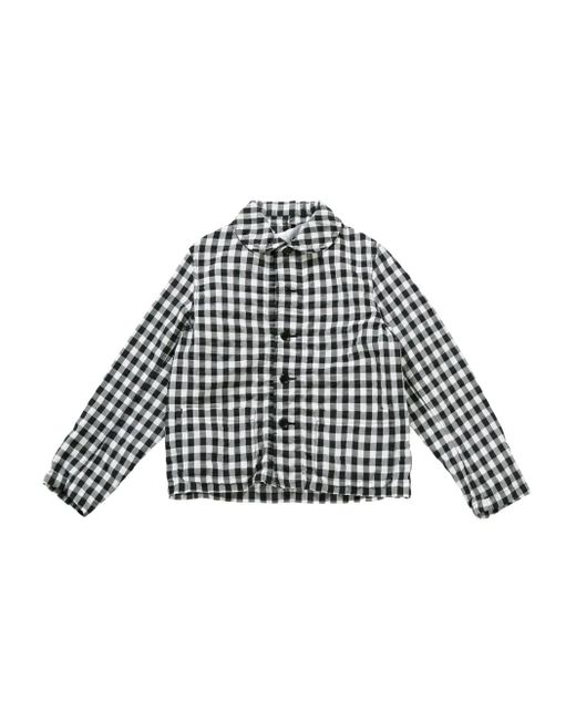 Comme des Garçons Gingham-pattern Jacket Black