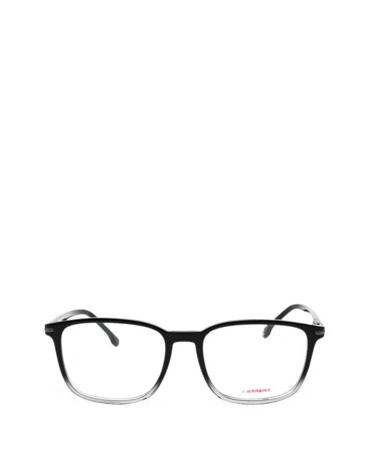 Carrera Black Rectangle-Frame Glasses for men