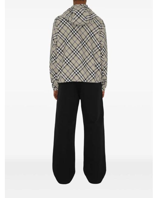 Burberry Equestrian Knight Kapuzenpullover in Gray für Herren