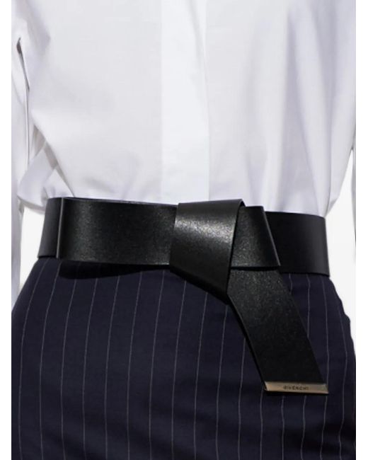 Givenchy White Klassischer Gürtel