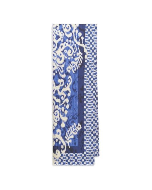 Maliparmi Blue Collection Printed Stole