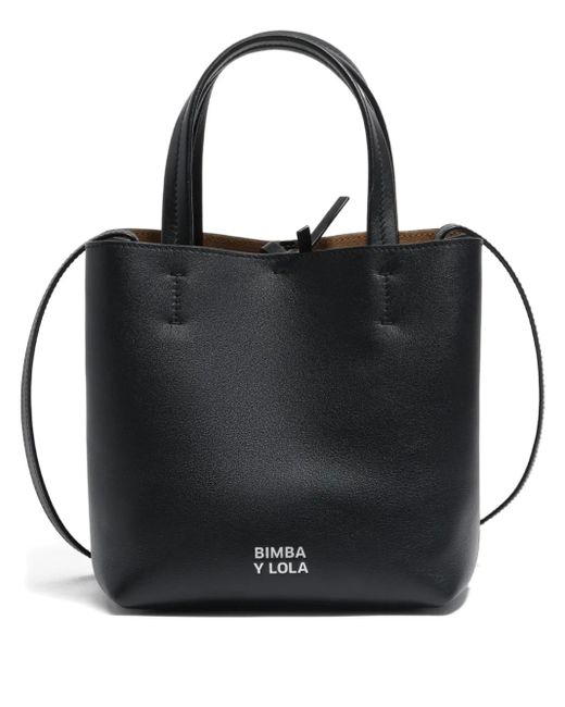 Bimba Y Lola Black Kleine Chihuahua Tote Bag