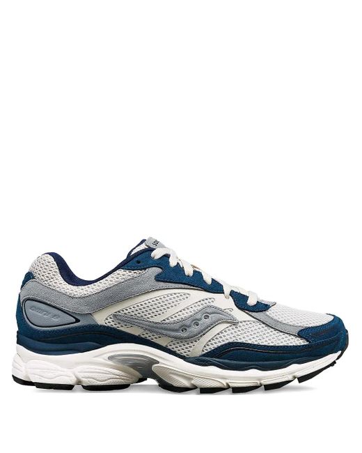 Saucony パネル スニーカー Blue