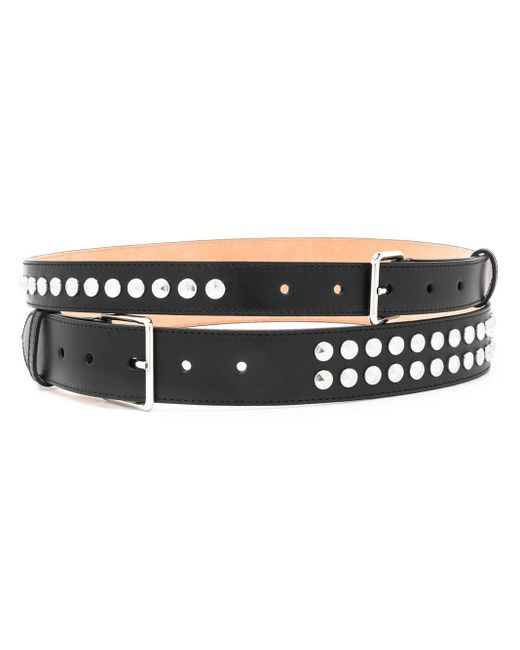 studded black belt