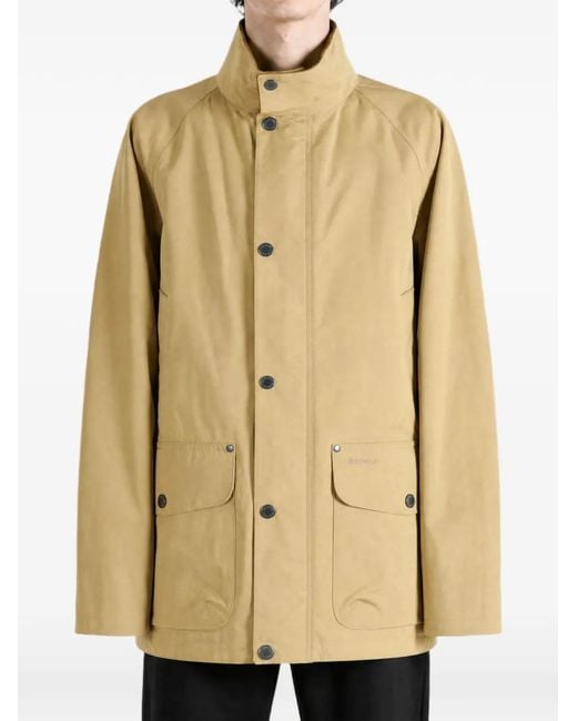 Barbour Natural Modern Bedale High-Neck Raglan-Sleeve Jacket for men