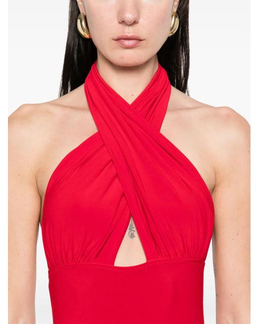 Norma Kamali Red Dresses