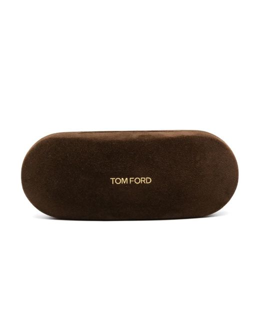 Tom Ford Natural Pilot-Frame Tinted-Lenses Sunglasses for men