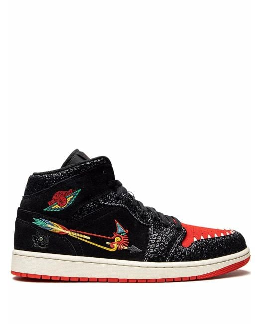 Nike Black Air 1 Mid Se "Siempre Familia" Sneakers for men