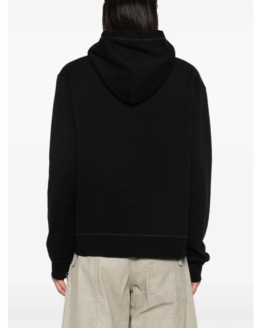 DSquared² Black Ciro Cool Cotton Hoodie