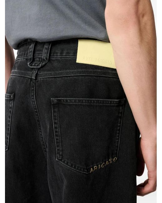Axel Arigato Black Arigato Drawstring Jeans for men
