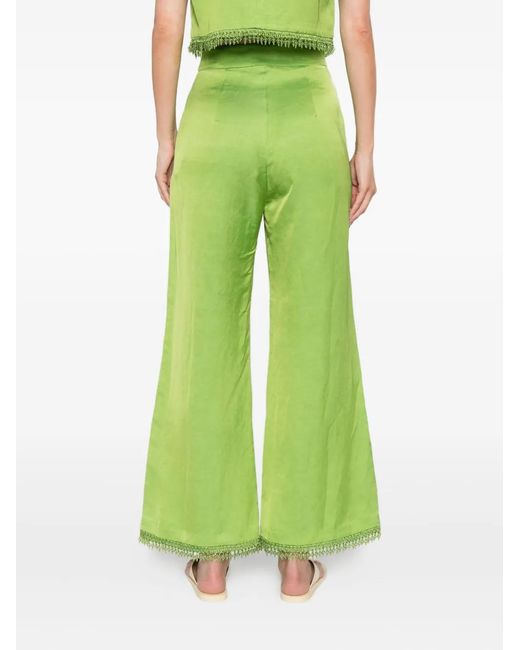 ALÉMAIS Green Luisa Trousers