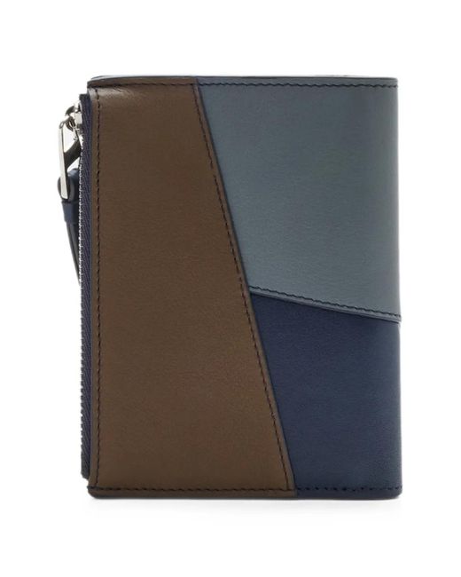 Loewe Blue Petit Portefeuille Puzzle for men