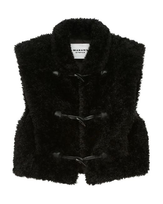 Gilet Alisa di Isabel Marant in Black