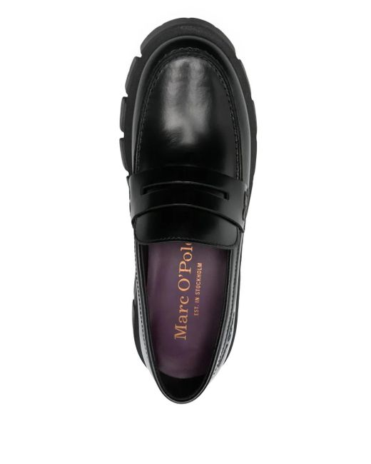 Marc O' Polo Black 50Mm Lisbet Leather Loafers