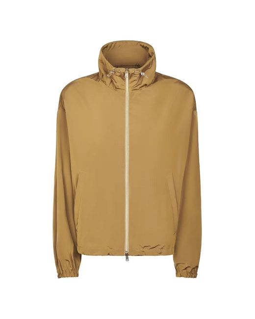 Herno Natural Veste Zippée À Col Montant