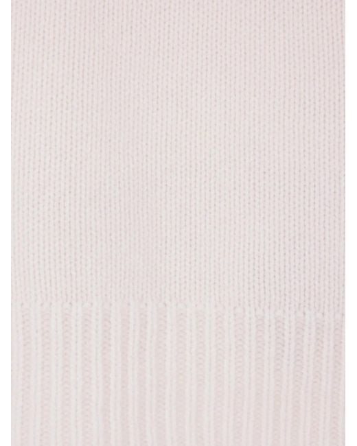 Co. White Crew-Neck Sweater