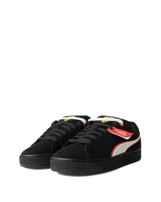 PUMA Black X Scuderia Ferrari Suede Xl Sneakers for men