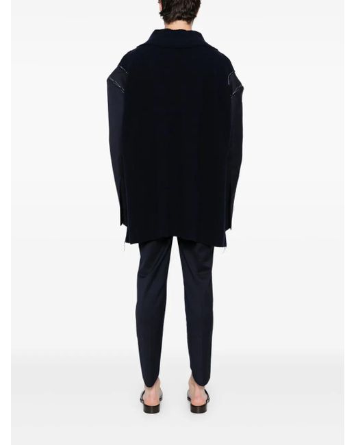 SONIA CARRASCO Black Roll Neck Sweatshirt for men