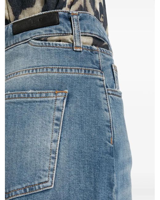 IRO Blue Lamberta Tapered-Leg Jeans