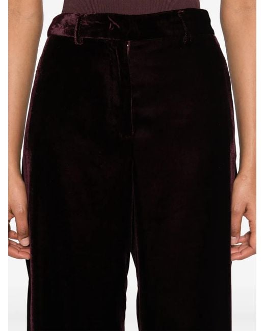 Blanca Vita Black Hose Aus Samt