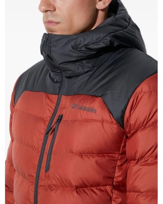 Plumífero con capucha Columbia de hombre de color Black