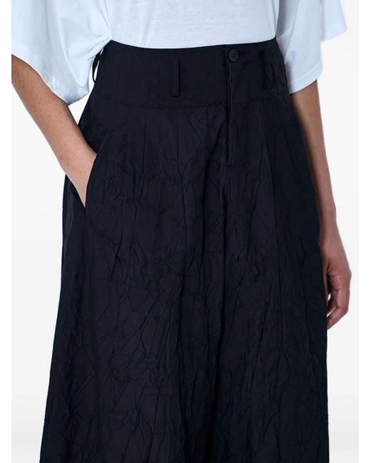 Limi Feu Blue Mackin High-Waisted Trousers