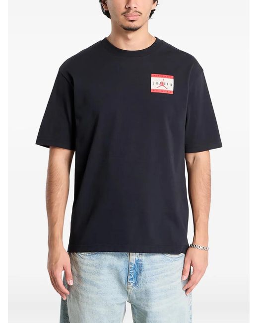 Nike メンズ ブラック グラフィック Tシャツ