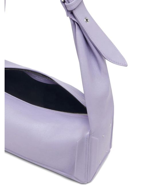 Maison Margiela Purple Box Bag East West Medium
