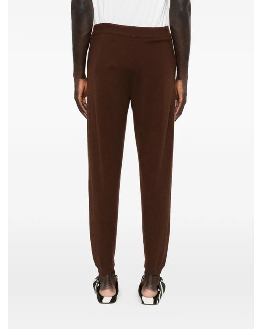 Bompard Brown Drawstring Track Pants for men