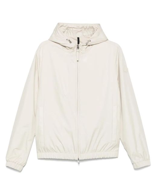 Giacca Domene Con Cappuccio di Moncler in White da Uomo