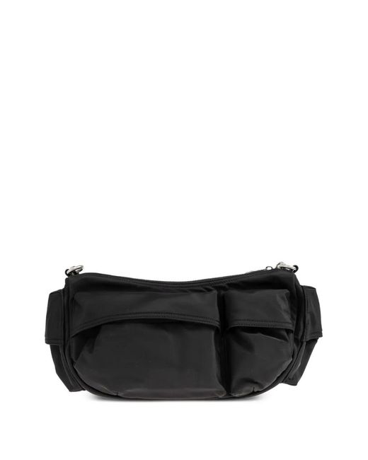 DIESEL Black Multi-Pkts Shoulder Bag
