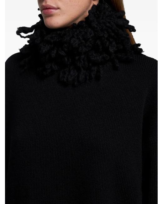 Valentino Garavani Black High-Neck Sweater