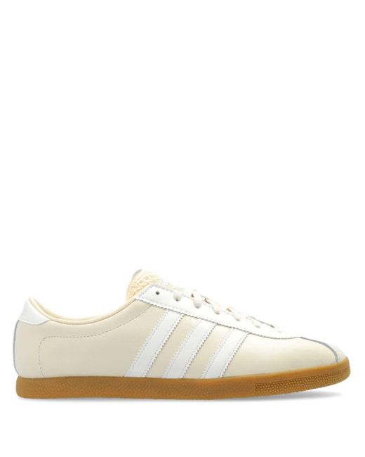 Adidas White London Leather Sneakers for men