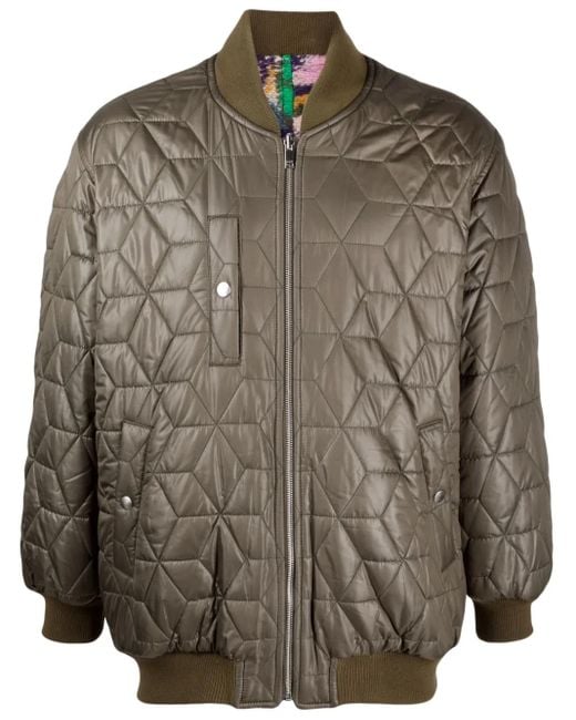 Isabel Marant Brown Otis Reversible Bomber Jacket for men