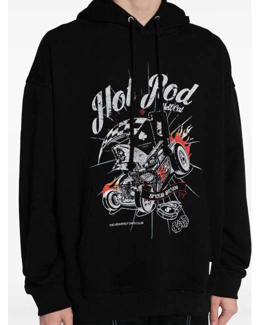 Sudadera Terry Con Capucha FIVE CM de hombre de color Black