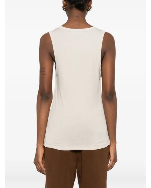 Entire studios White Sleeveless Vest Top