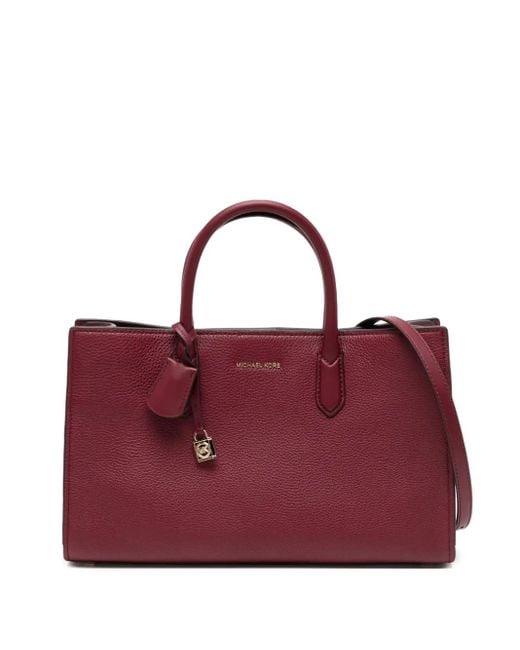 Michael Kors Scarlett Medium Shopper in het Red