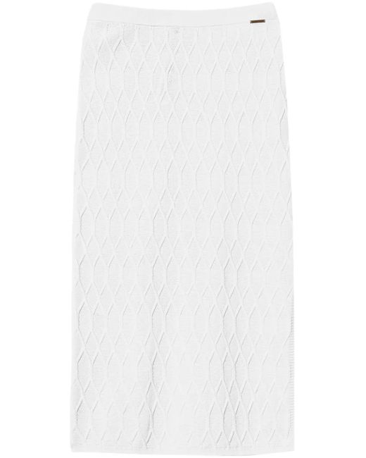 Twinset Lozenge スカート White